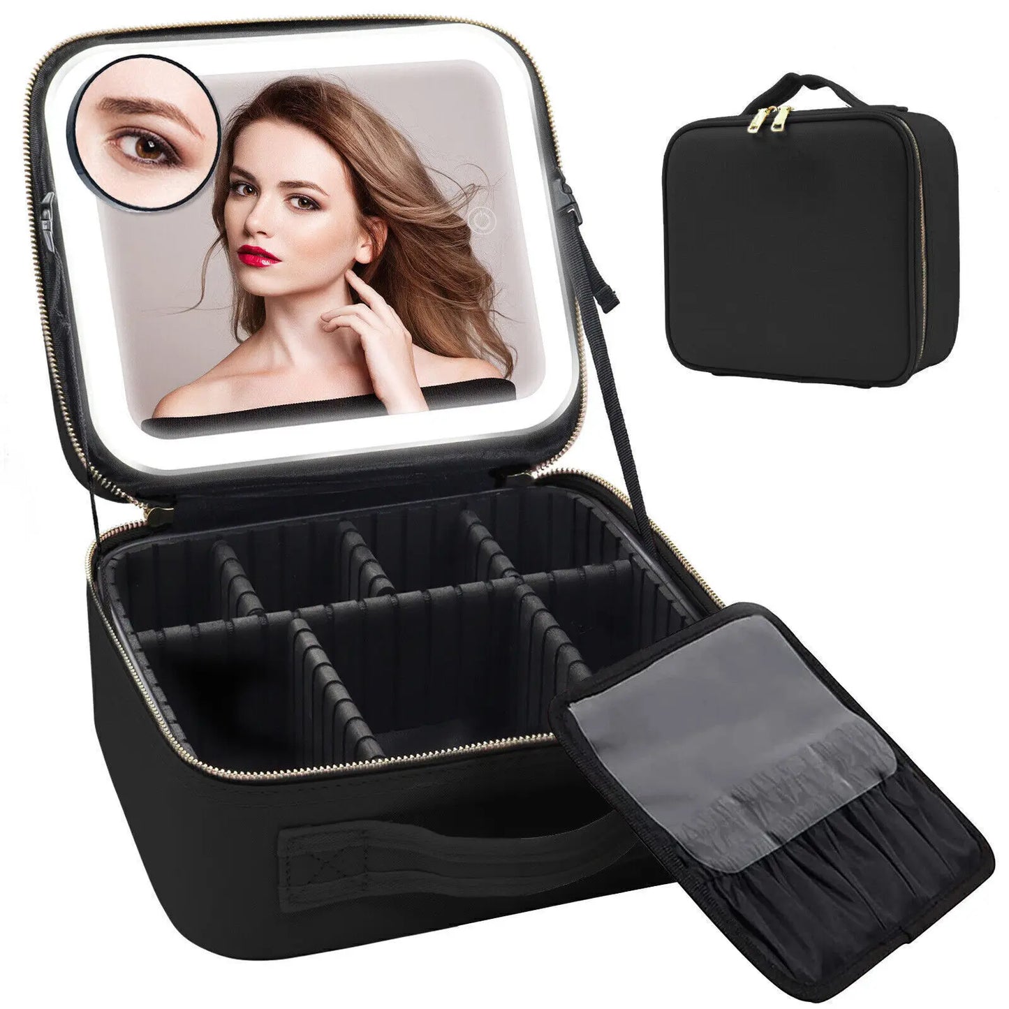 Aurabelle™ - Luxury LED Makeup Case