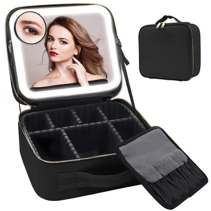 Aurabelle™ - Luxury LED Makeup Case